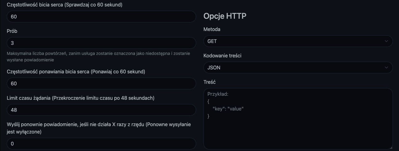 Rozbudowane opcje konfiguracji